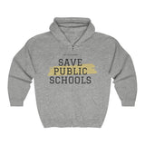 Save Public Schools Unisex Heavy Blend™ Full Zip Hooded Sweatshirt