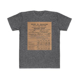 Board of Ed - Report Card Fitted Tee
