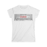 definition of CLASS Women's Softstyle Tee