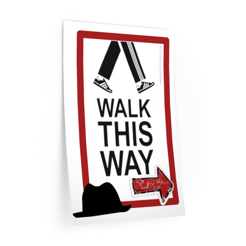 WALK THIS WAY (RIGHT) HALLWAY DECALS