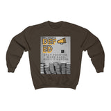 DEF ED Megaphone Heavy Blend™ Crewneck Sweatshirt