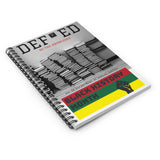 DEF-ED Black History Month Spiral Notebook - Ruled Line