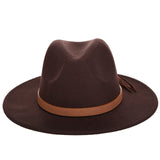 New autumn and winter men's large size cowboy hats fedora caps 60CM classical sombrero furry headscarf imitation wool cap visor