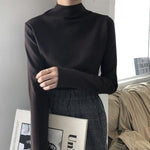 Autumn New Women Sweater Casual Loose Turtleneck Knitted Jumpers 2018 Long Batwing Sleeve Crocheted Pullovers Streetwear Winter