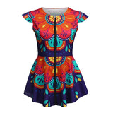 Tunic Bluzki Damskie Women Summer Zipper African Printing Sleeveless Tunic Shirt Tops Blouse blusas femininas de ver o 2019