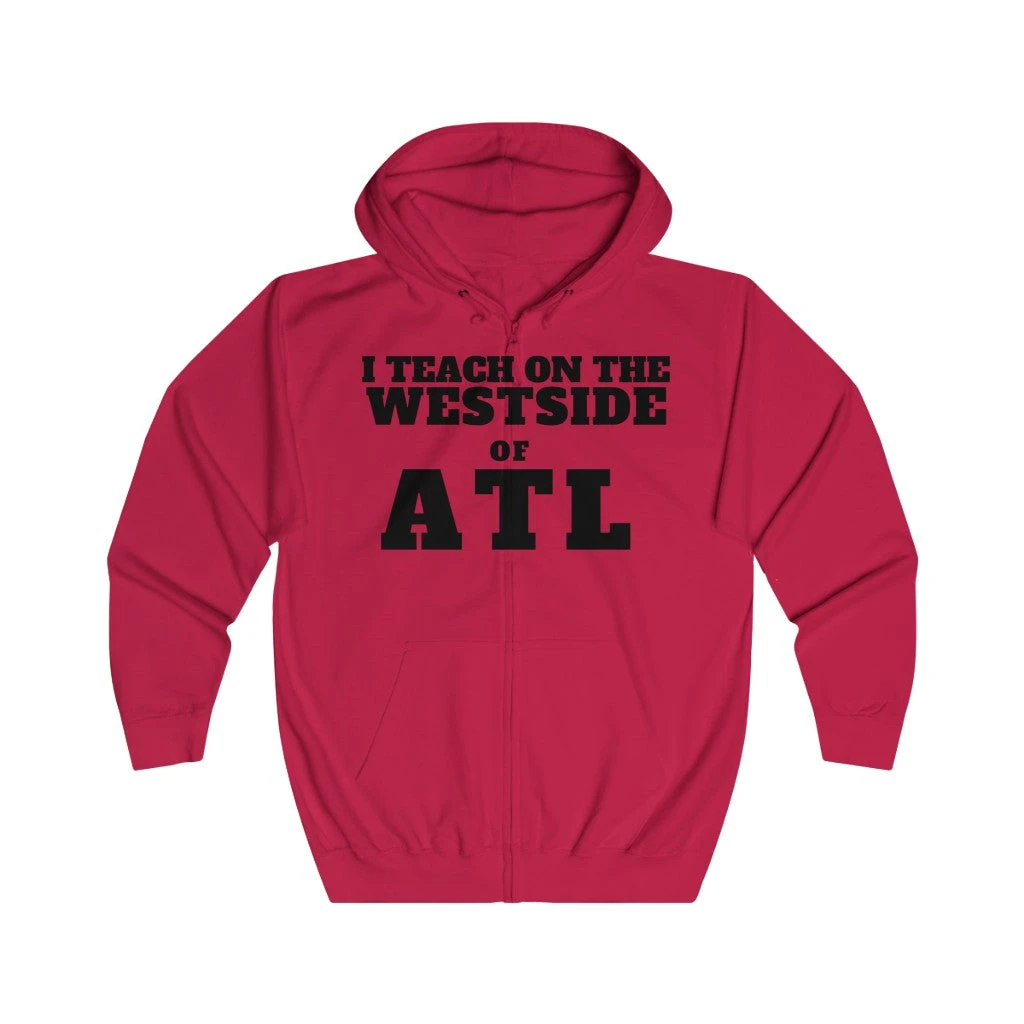 ITEACH - WEST ATL Unisex Full Zip Hoodie