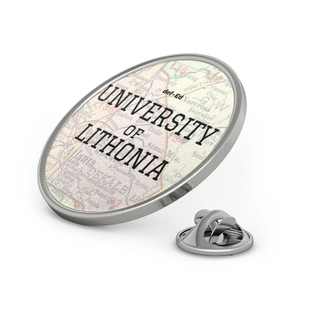 University of Lithonia Metal Pin