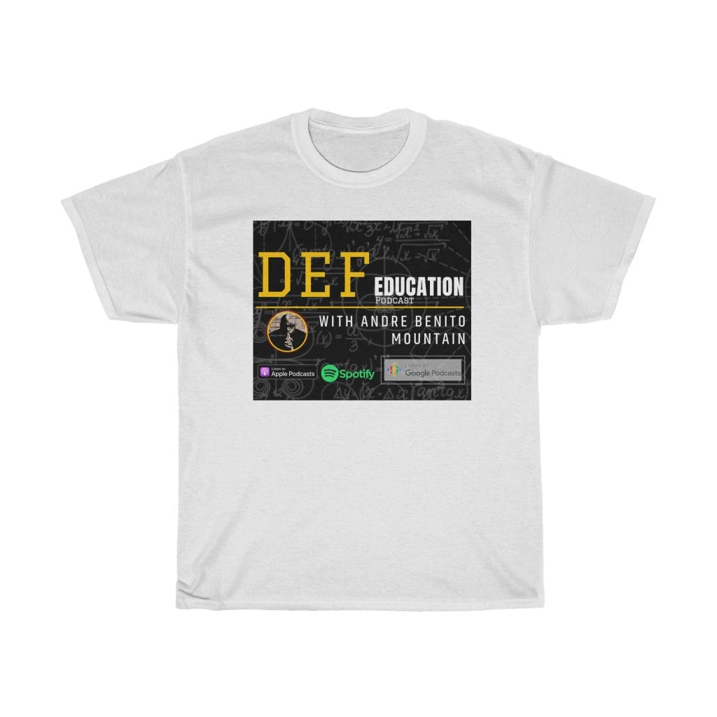 DEF-EDucation Podcast Unisex Heavy Cotton Tee