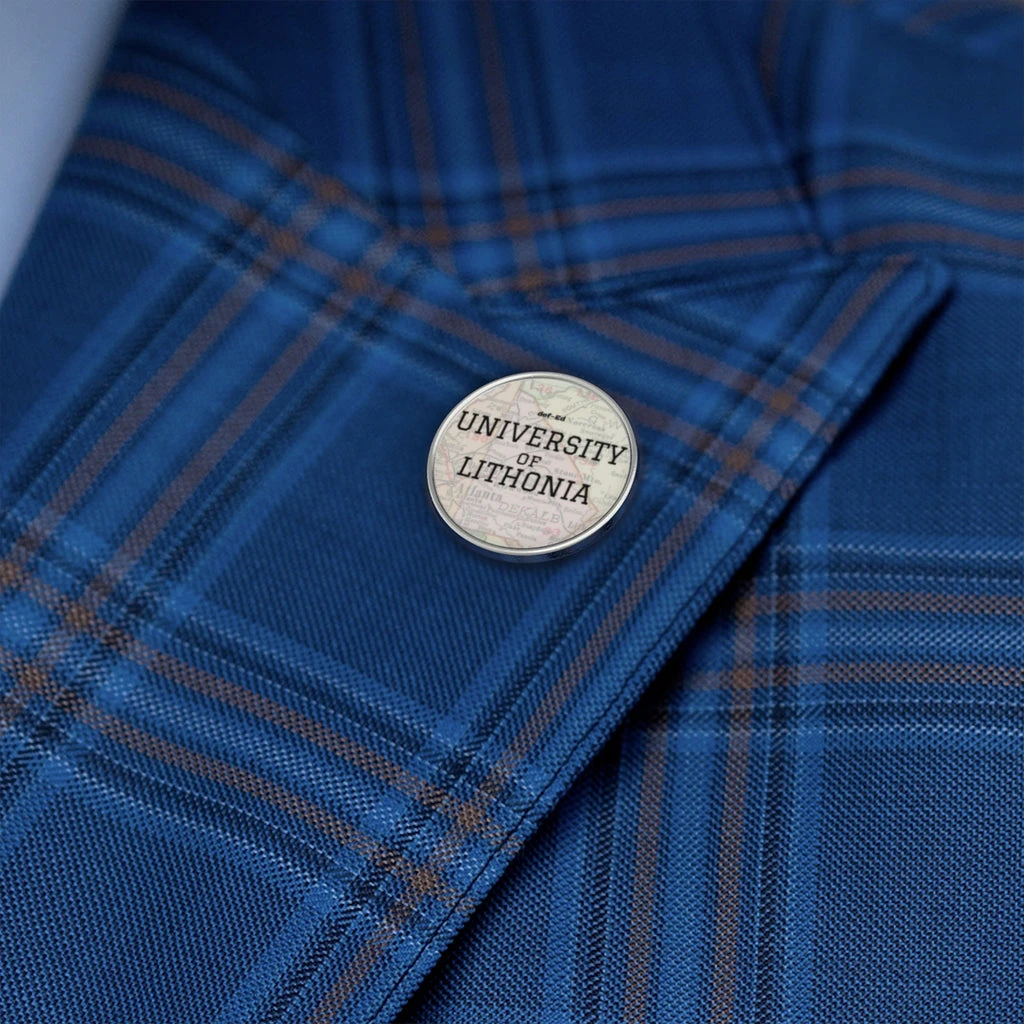 University of Lithonia Metal Pin